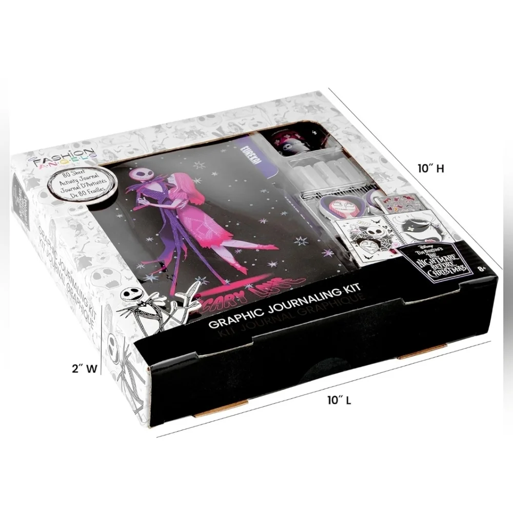 The Nightmare Before Christmas‎ Graphic Journaling Kit NWT
